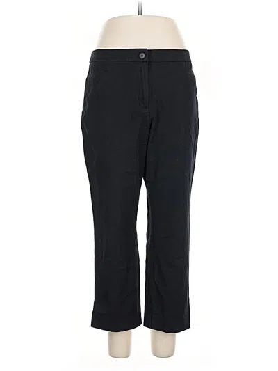 Pre-owned Talbots Outlet Casual Pants In Black