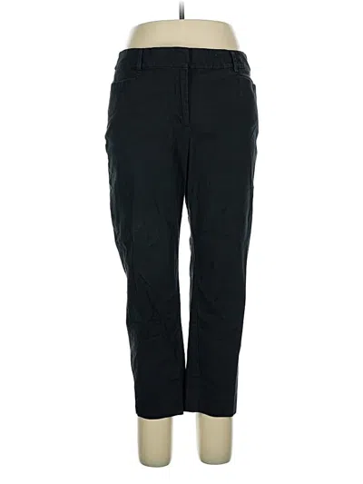 Pre-owned Talbots Outlet Casual Pants In Black