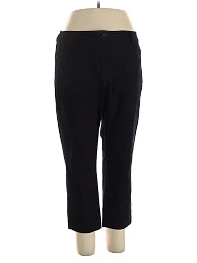 Pre-owned Talbots Outlet Casual Pants In Black
