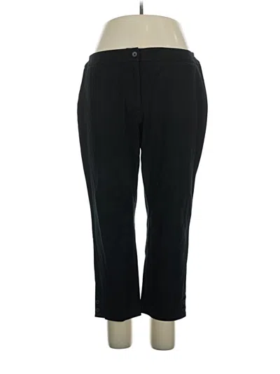 Pre-owned Talbots Outlet Casual Pants In Black