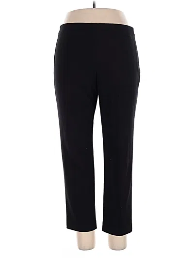 Pre-owned Talbots Outlet Casual Pants In Black