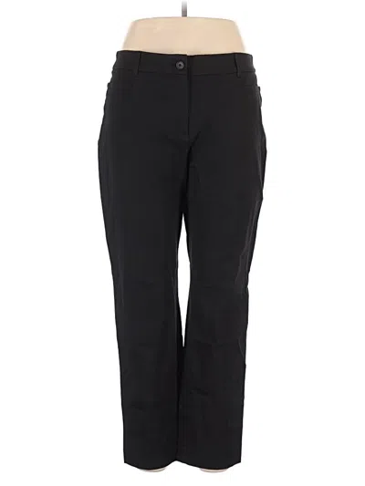 Pre-owned Talbots Outlet Casual Pants In Black