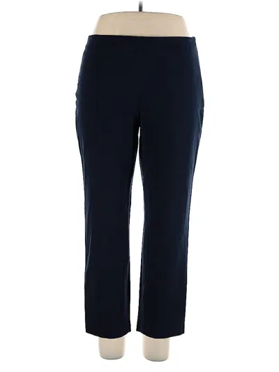 Pre-owned Talbots Outlet Casual Pants In Blue