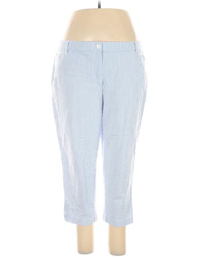 Pre-owned Talbots Outlet Casual Pants In Blue