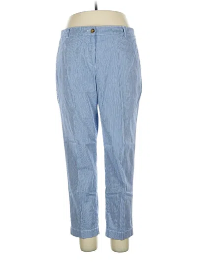 Pre-owned Talbots Outlet Casual Pants In Blue