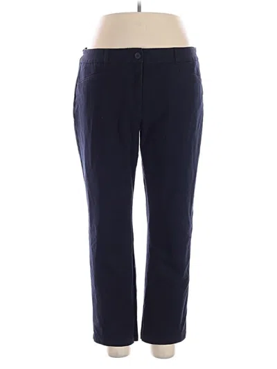 Pre-owned Talbots Outlet Casual Pants In Blue