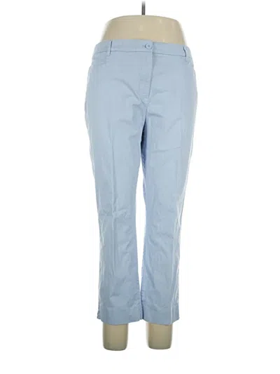 Pre-owned Talbots Outlet Casual Pants In Blue