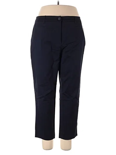 Pre-owned Talbots Outlet Casual Pants In Blue