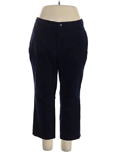 Pre-owned Talbots Outlet Casual Pants In Blue