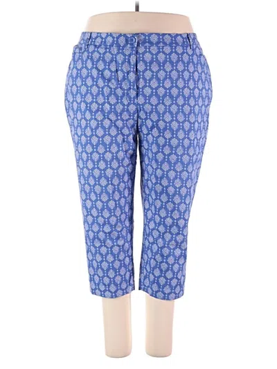 Pre-owned Talbots Outlet Casual Pants In Blue