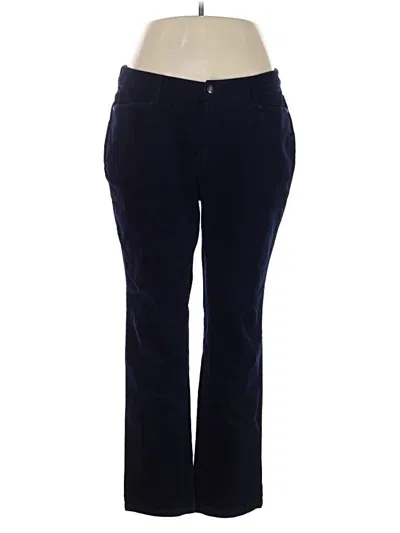 Pre-owned Talbots Outlet Casual Pants In Blue