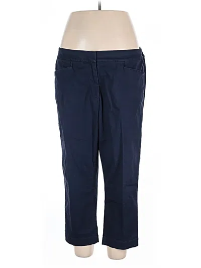 Pre-owned Talbots Outlet Casual Pants In Blue