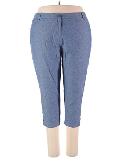Pre-owned Talbots Outlet Casual Pants In Blue
