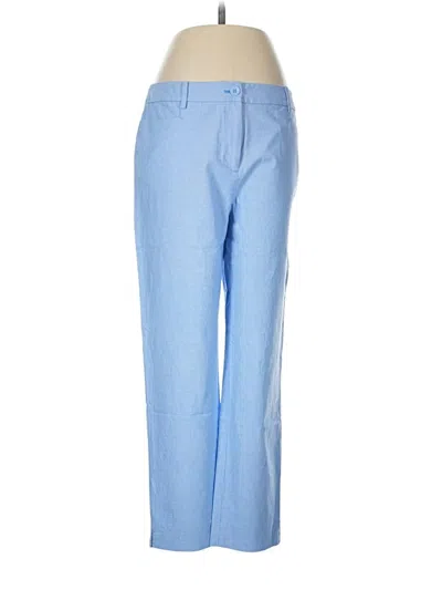 Pre-owned Talbots Outlet Casual Pants In Blue