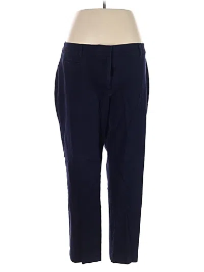 Pre-owned Talbots Outlet Casual Pants In Blue