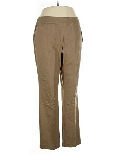 Pre-owned Talbots Outlet Casual Pants In Brown