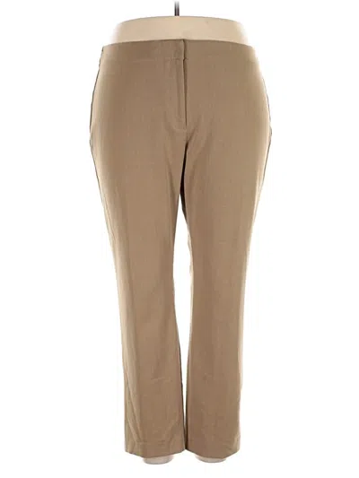 Pre-owned Talbots Outlet Casual Pants In Brown