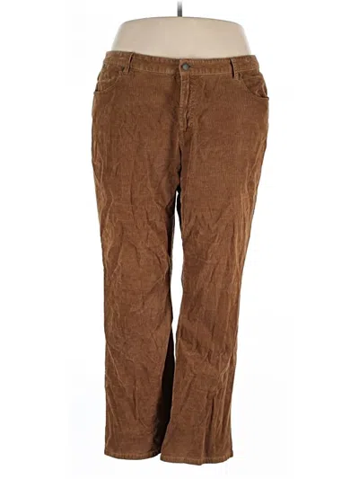 Pre-owned Talbots Outlet Casual Pants In Brown