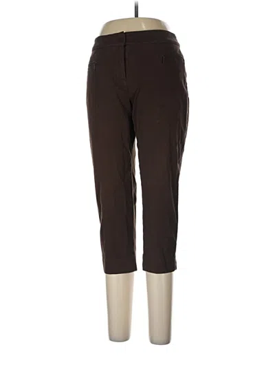 Pre-owned Talbots Outlet Casual Pants In Brown