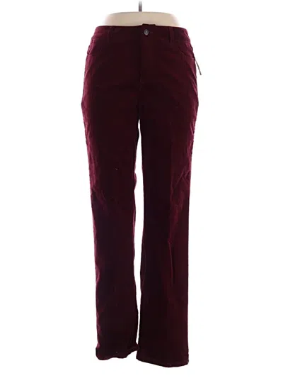 Talbots Outlet Casual Pants In Burgundy