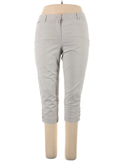 Pre-owned Talbots Outlet Casual Pants In Gray