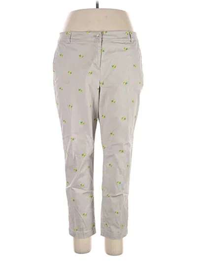 Pre-owned Talbots Outlet Casual Pants In Gray