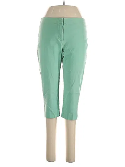 Pre-owned Talbots Outlet Casual Pants In Green