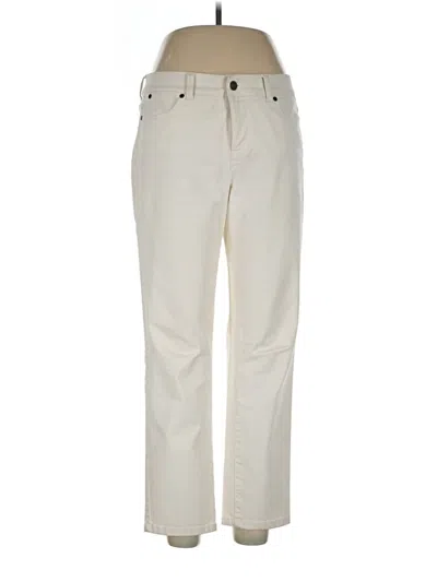 Pre-owned Talbots Outlet Casual Pants In Ivory
