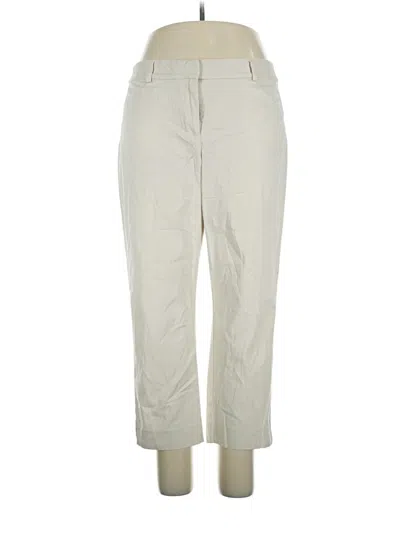 Pre-owned Talbots Outlet Casual Pants In Ivory