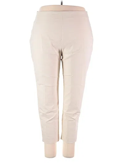 Pre-owned Talbots Outlet Casual Pants In Ivory