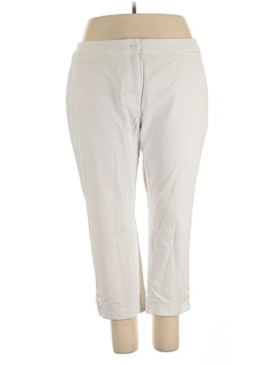 Pre-owned Talbots Outlet Casual Pants In Ivory