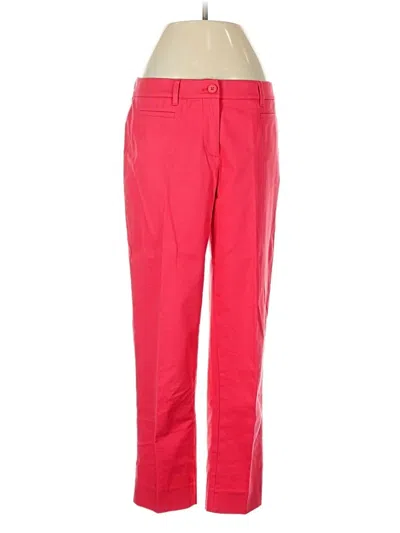 Pre-owned Talbots Outlet Casual Pants In Red