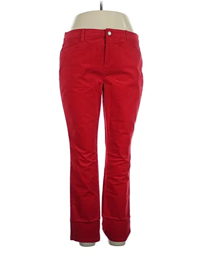 Pre-owned Talbots Outlet Casual Pants In Red