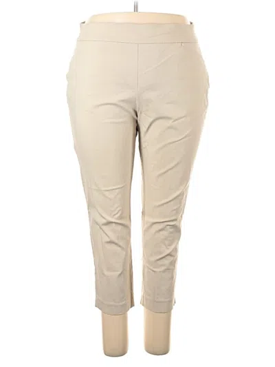 Pre-owned Talbots Outlet Casual Pants In Tan