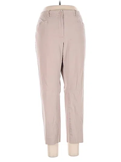 Pre-owned Talbots Outlet Casual Pants In Tan