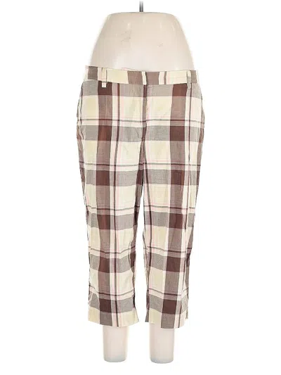 Pre-owned Talbots Outlet Casual Pants In White