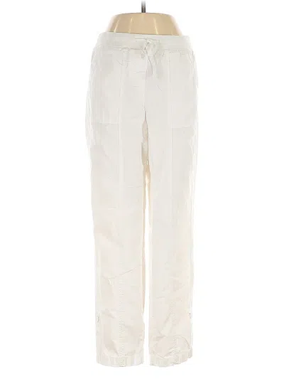 Pre-owned Talbots Outlet Casual Pants In White