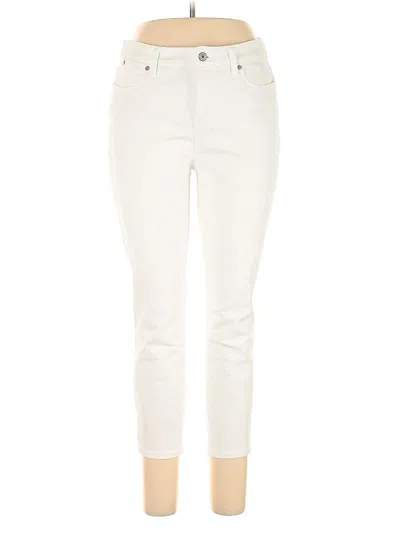 Pre-owned Talbots Outlet Casual Pants In White