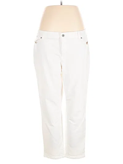 Pre-owned Talbots Outlet Casual Pants In White