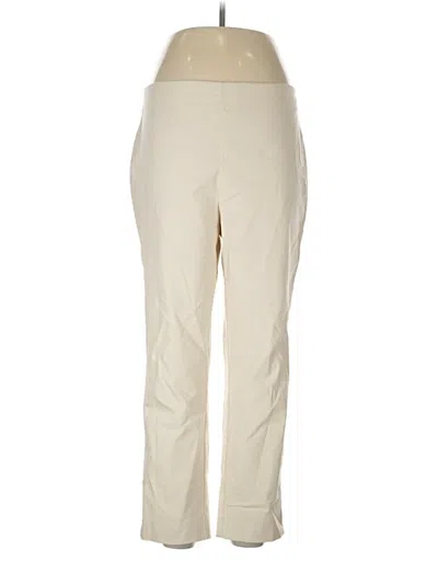Pre-owned Talbots Outlet Casual Pants In White