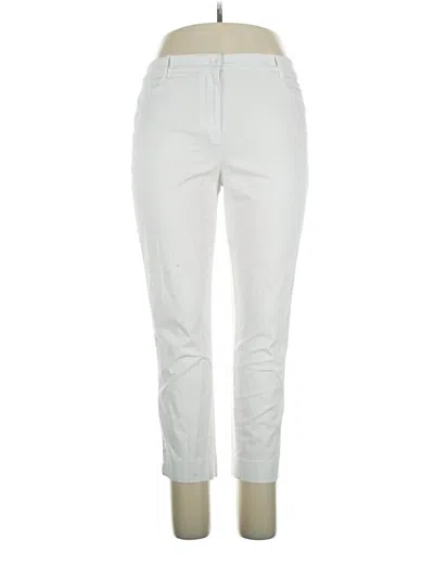 Pre-owned Talbots Outlet Casual Pants In White