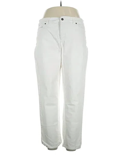 Pre-owned Talbots Outlet Casual Pants In White