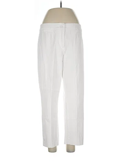 Pre-owned Talbots Outlet Casual Pants In White