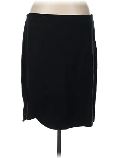 Pre-owned Talbots Outlet Casual Skirt In Black