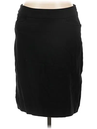 Pre-owned Talbots Outlet Casual Skirt In Black