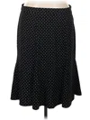 Talbots Outlet Casual Skirt In Black