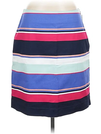 Pre-owned Talbots Outlet Casual Skirt In Blue