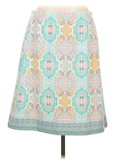 Pre-owned Talbots Outlet Casual Skirt In Blue