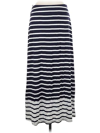 Pre-owned Talbots Outlet Casual Skirt In Blue