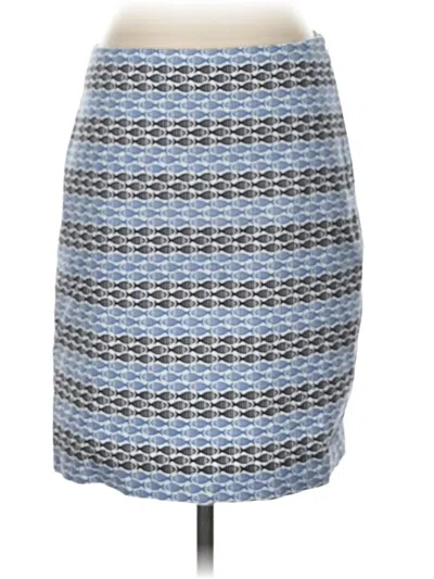 Pre-owned Talbots Outlet Casual Skirt In Blue